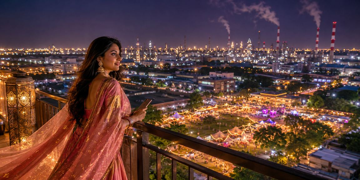 A female player in Gazipur wearing a saree using the 5kbd cricket betting platform