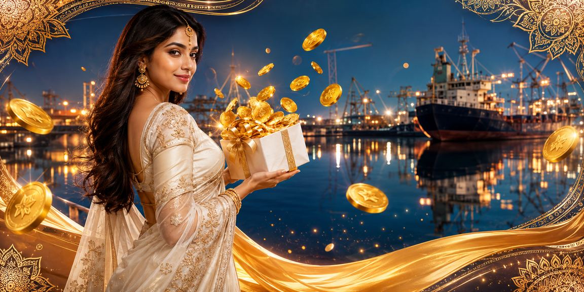 A Bangladeshi woman in a saree in Khulna checking her 5kbd cashback bonus on mobile